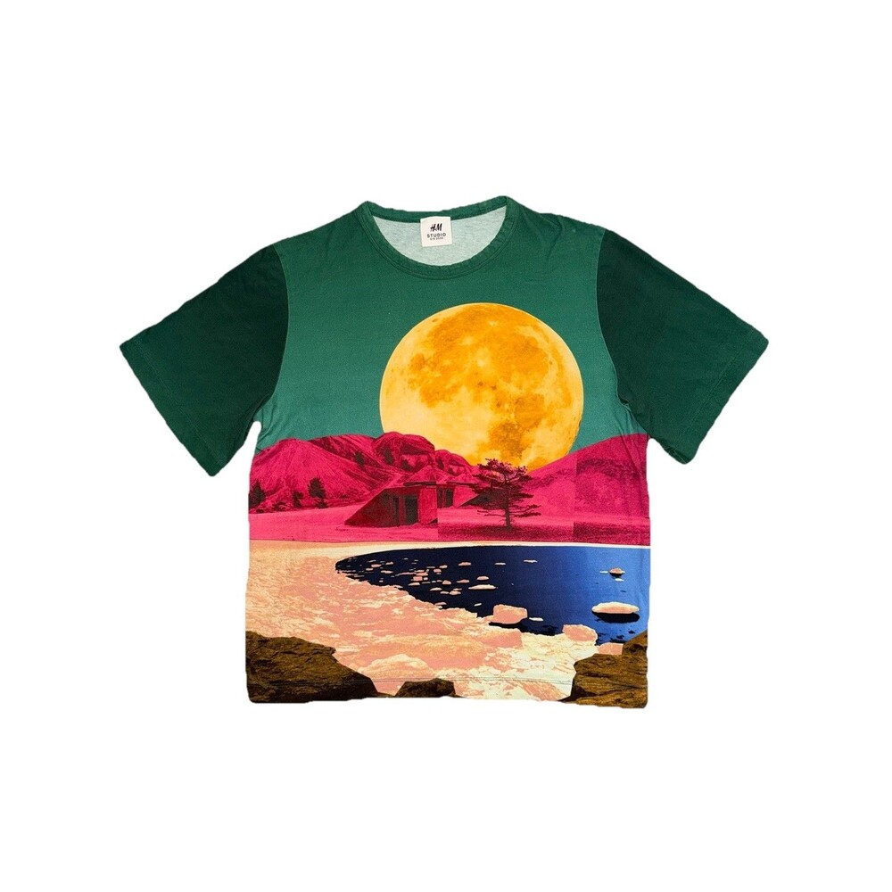 H&M Studio S/S 2020 All Over Graphic T-Shirt Size Medium
